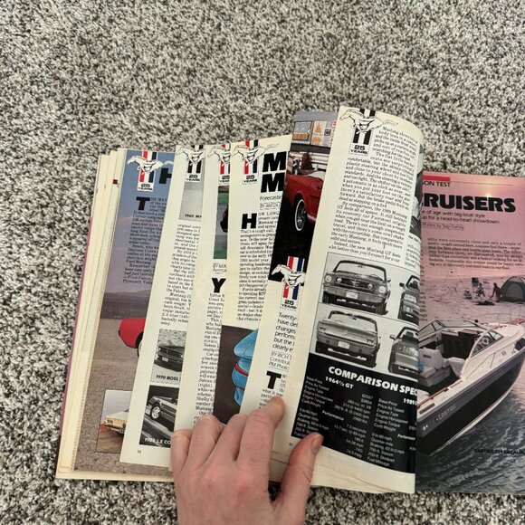 August 1989 Popular Mechanics Magazine Mustang GT Shelby Vol 166 No. 8 Journal - Picture 10 of 11